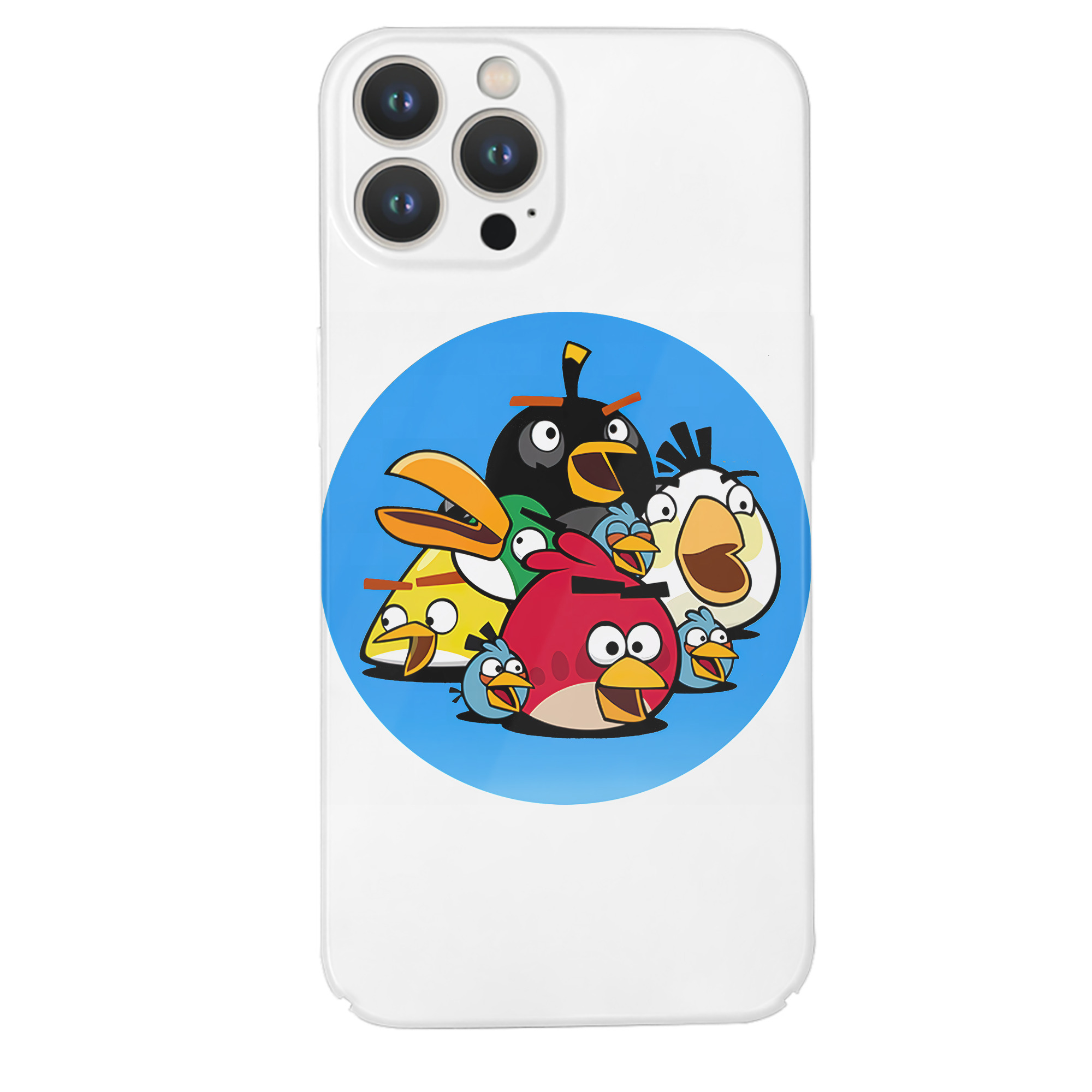 （画像用） Angry Birds アングリーバード 【iPhone 14シリーズ対応】ハードケース